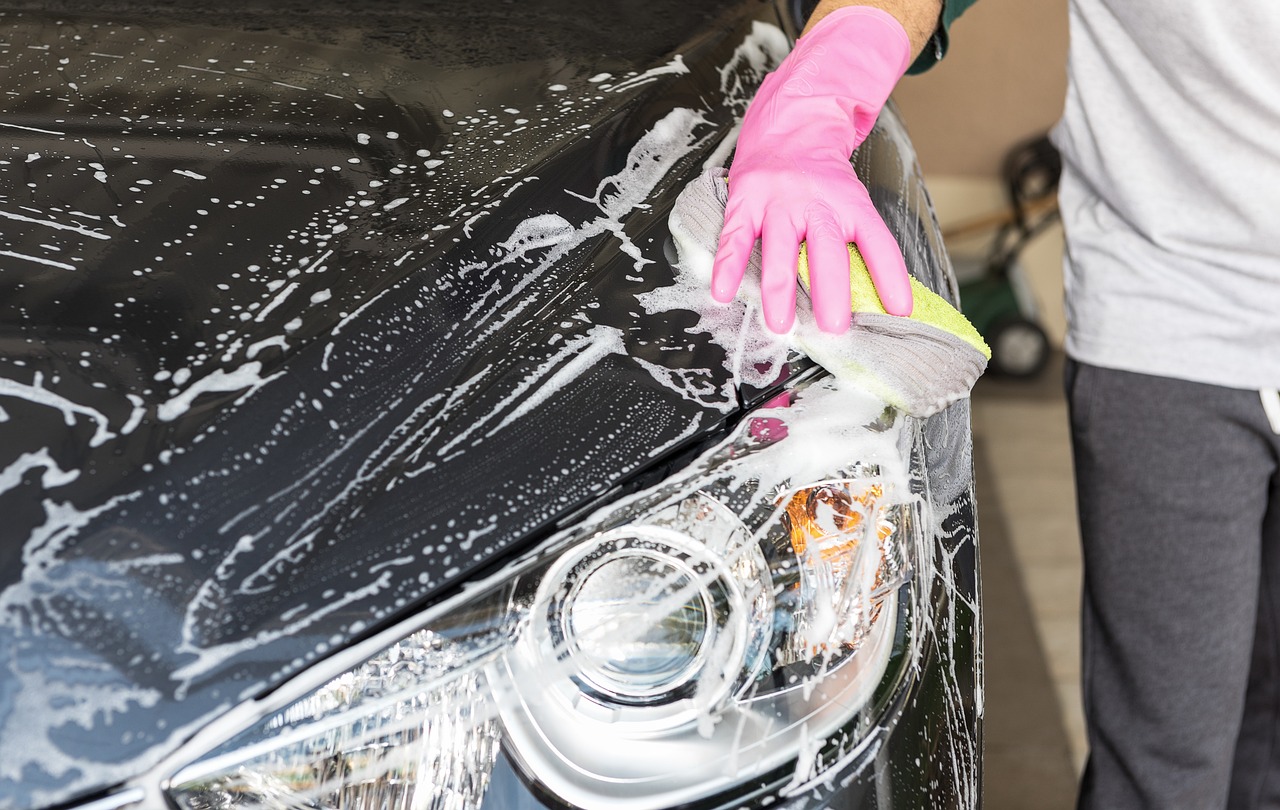 Lavage auto en entreprise