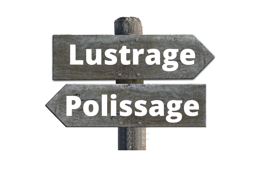 La difference entre le polissage et le lustrage