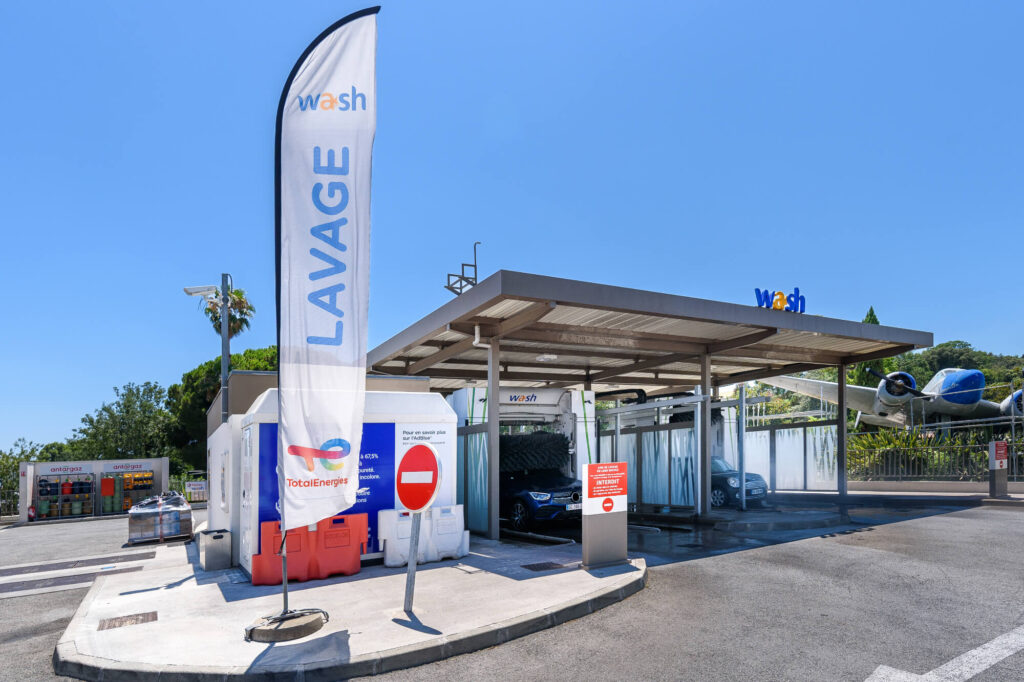 Centre de lavage Wash TotalEnergies