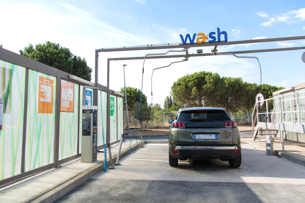 Réseau Wash centre lavage